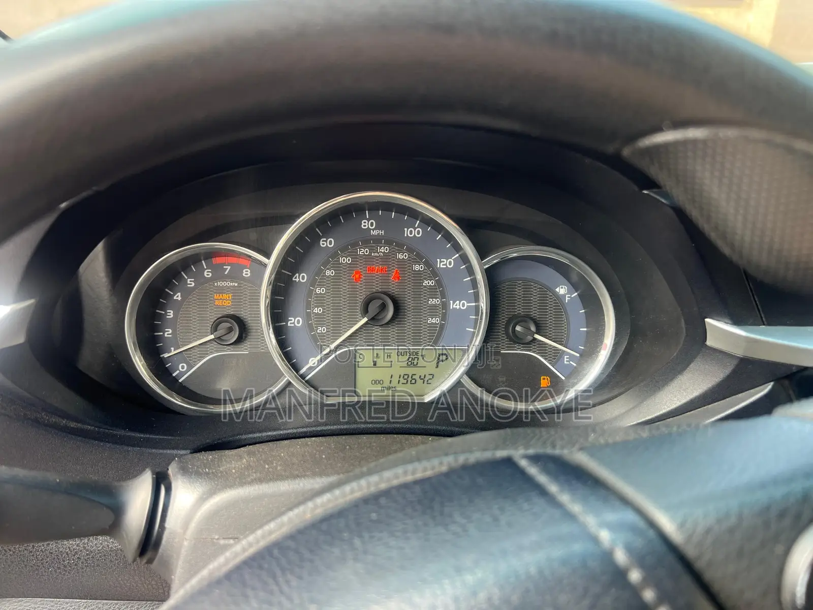 Toyota Corolla 2015 Gray