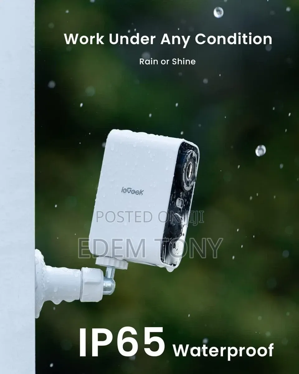 Iegeek Security Camera Wireless Outdoor Battery Powered Wifi