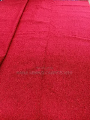 Plain Red Industrial Carpet for Churches