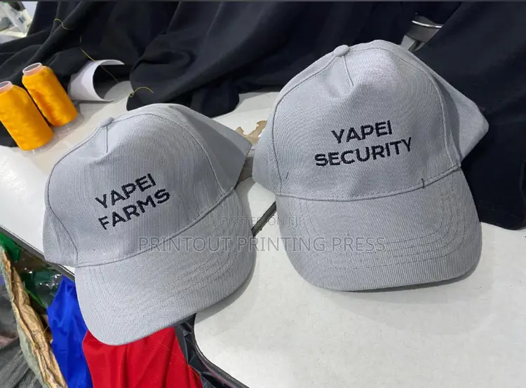 Cap Print and Embroidery