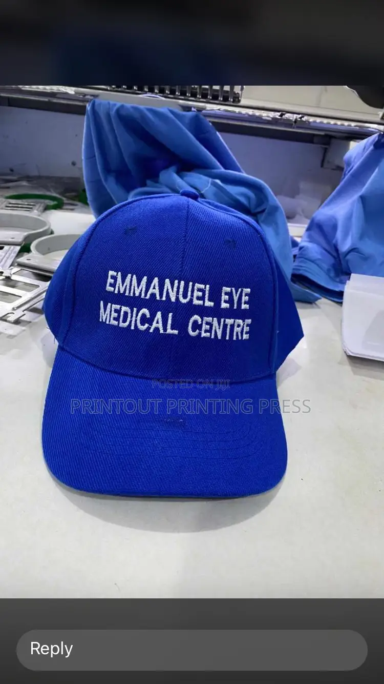 Cap Print and Embroidery