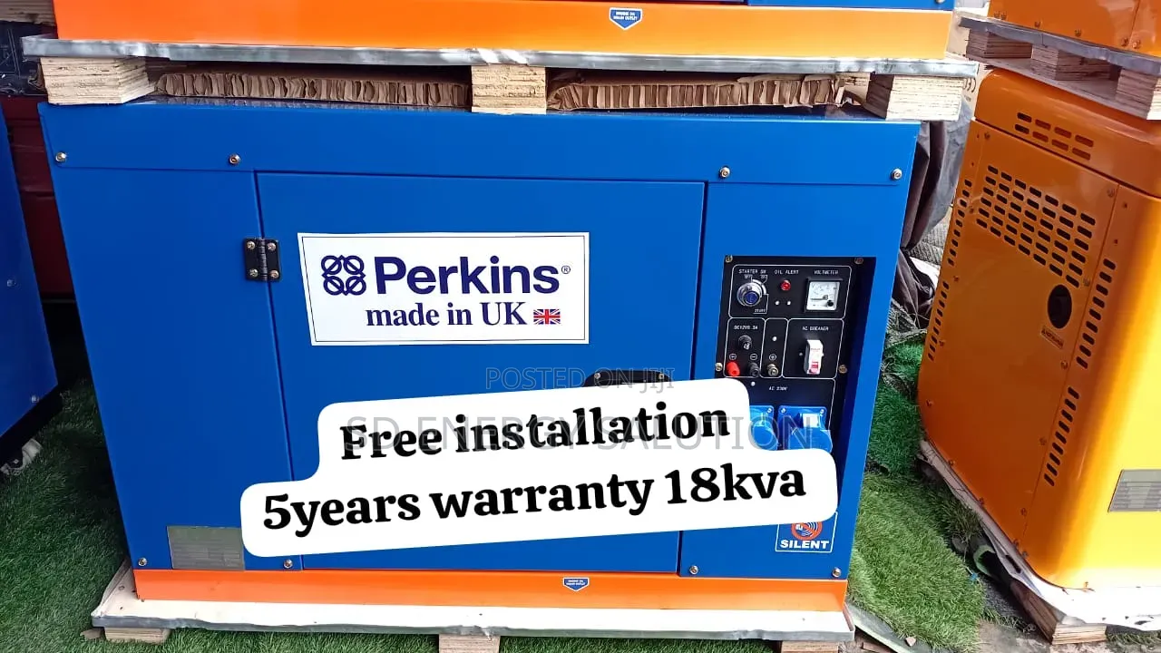 Massive Power, 18kva Maximum Performance – Perkins 18kva