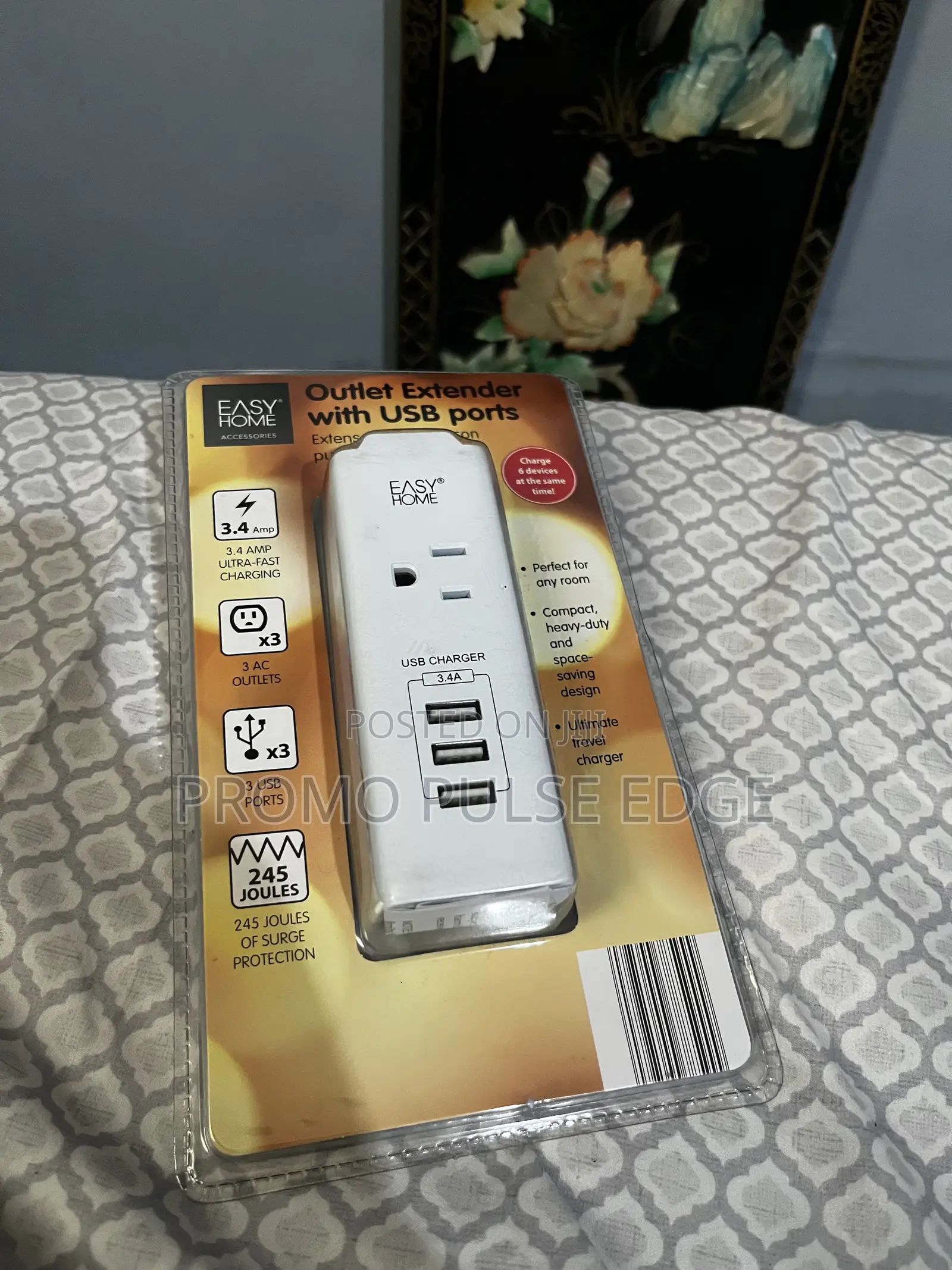 Outlet Extender With Usb Ports