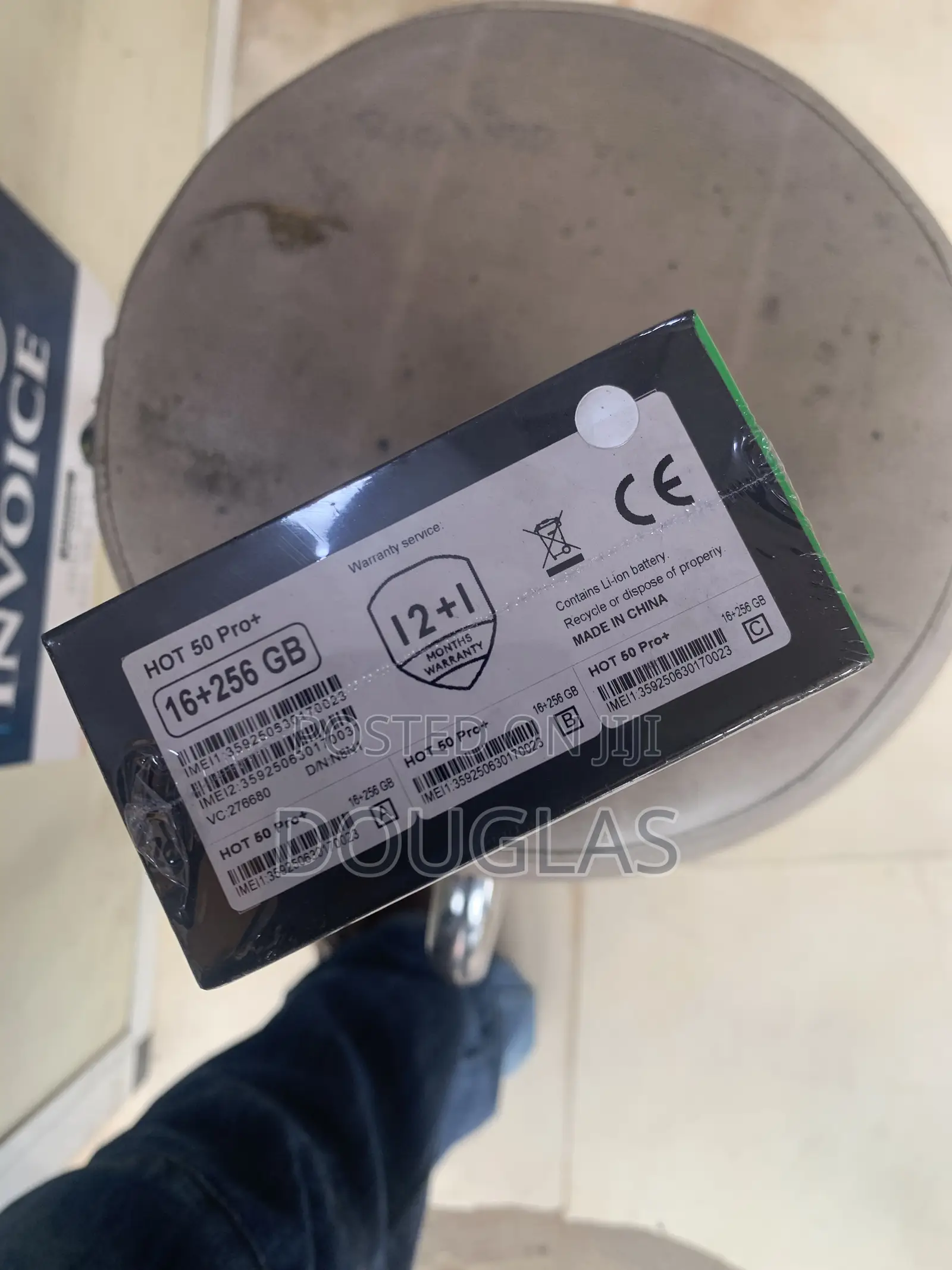 New Infinix Hot 60 Pro+ 256 GB Black