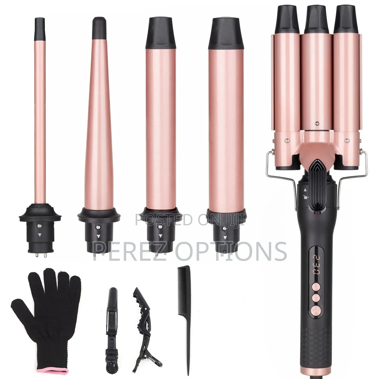 Brand New Janelove 5in1 Hair Curling Wand