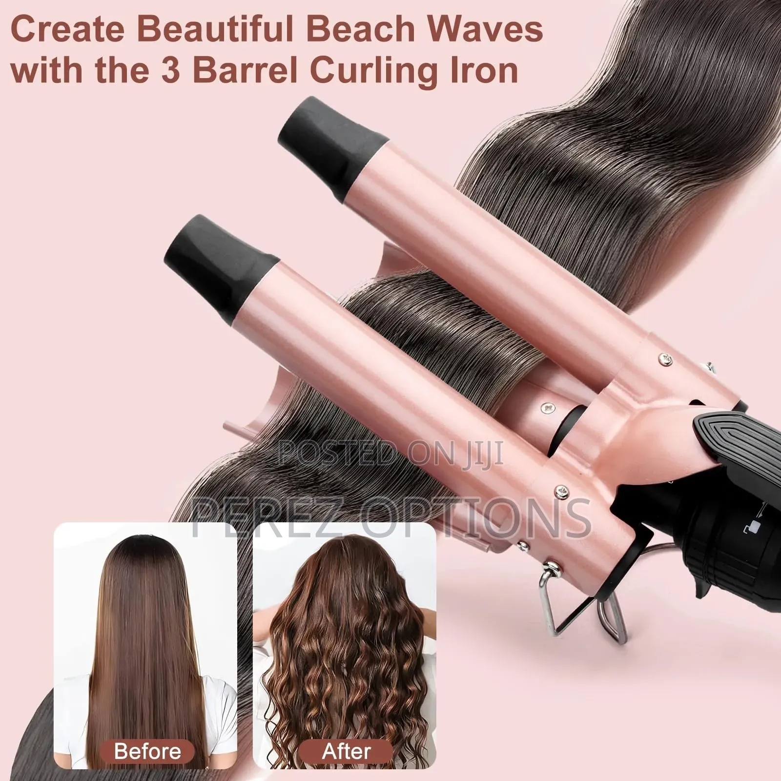 Brand New Janelove 5in1 Hair Curling Wand