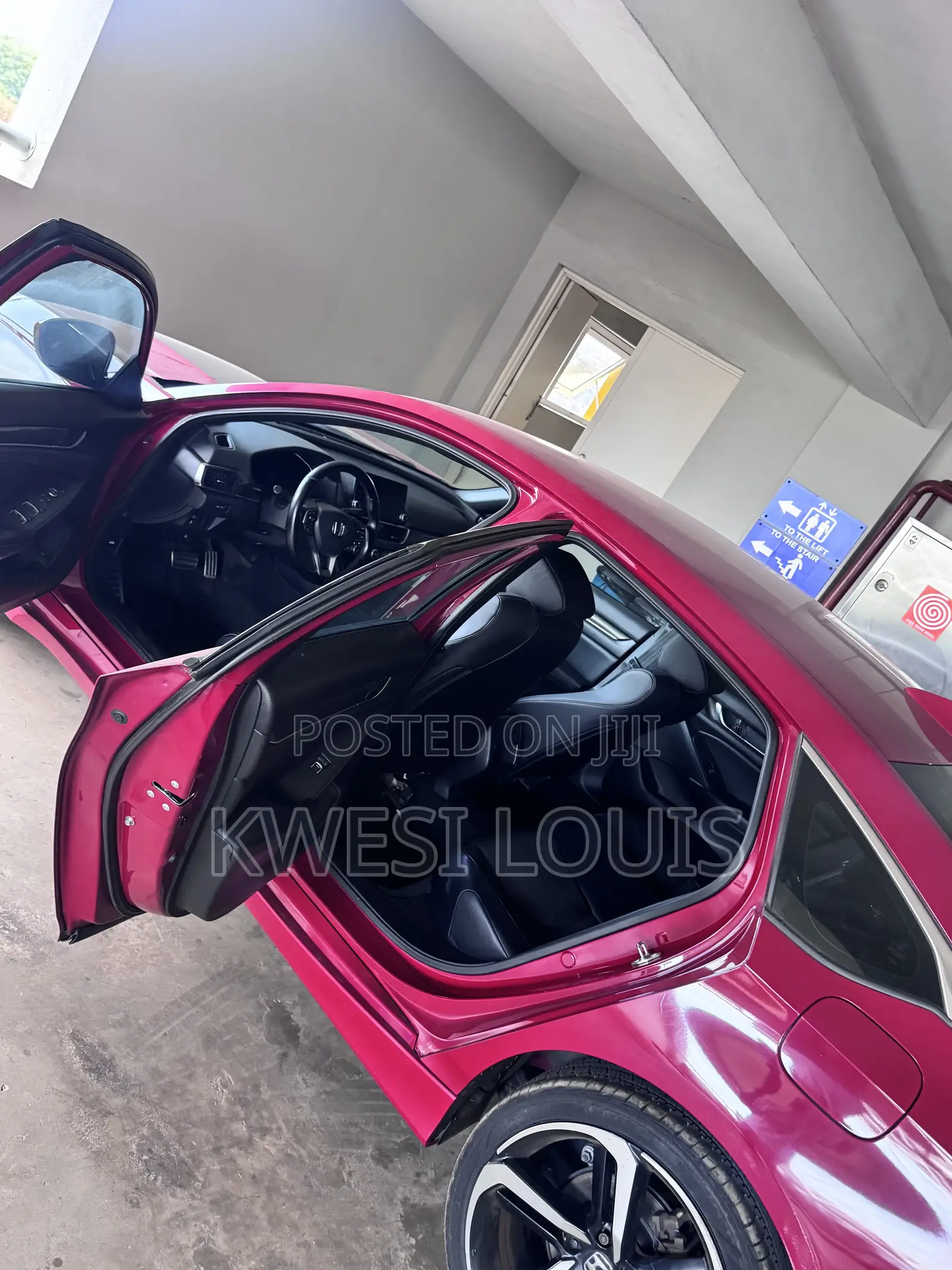 Honda Accord Sport 2018 Red