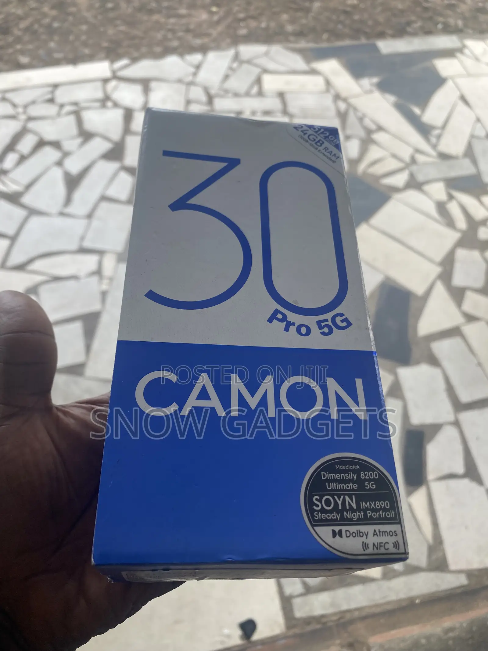 New Tecno Camon 30 Pro 5G 512 GB Black