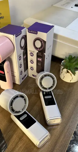 Rechargeable Ice Cooling Portable Handheld Fan