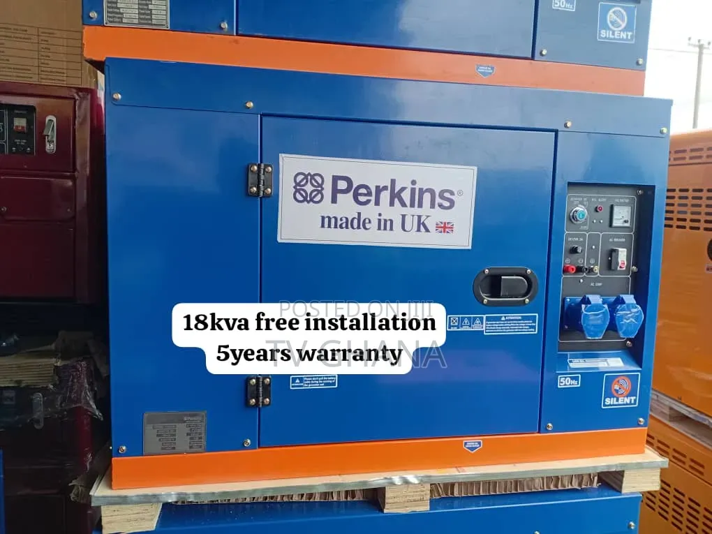 Perkins 18kva Genset — Heavy Duty Energy for Homes Business 18kva