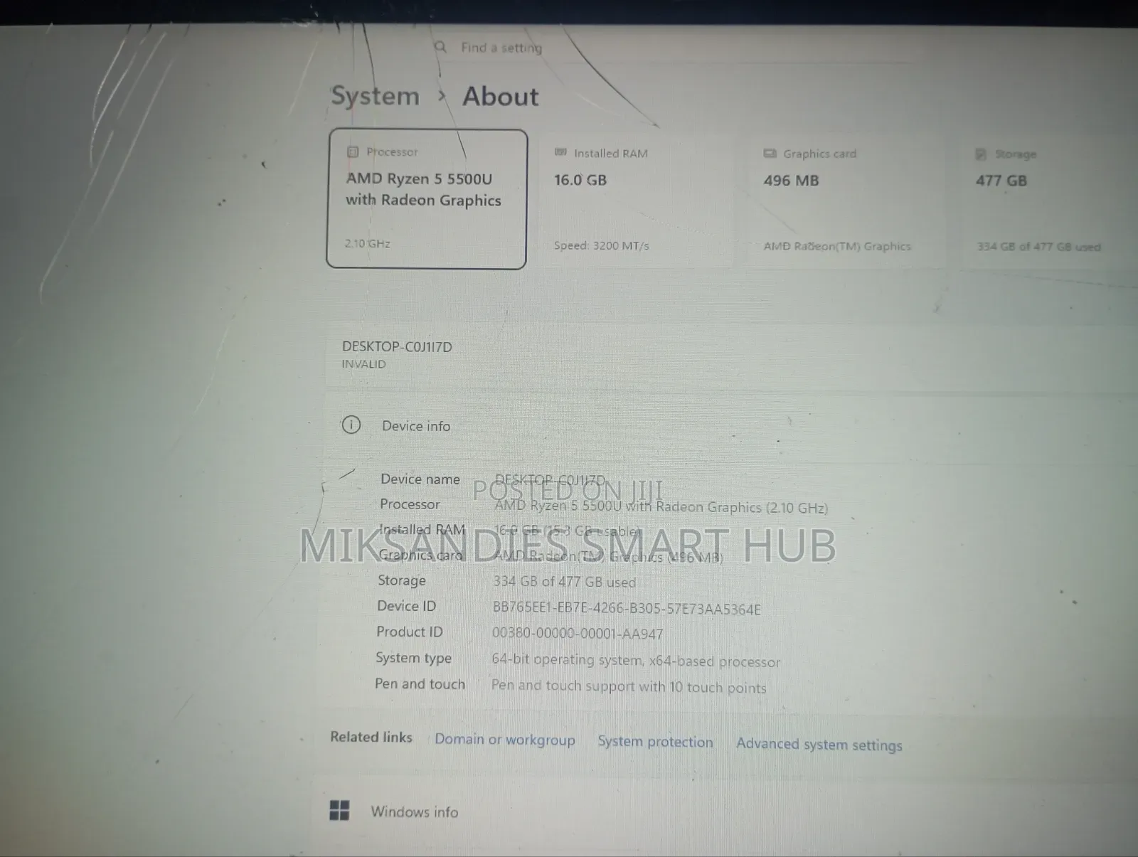 Laptop Lenovo Flex 5 16GB AMD Ryzen 5 SSD 512GB