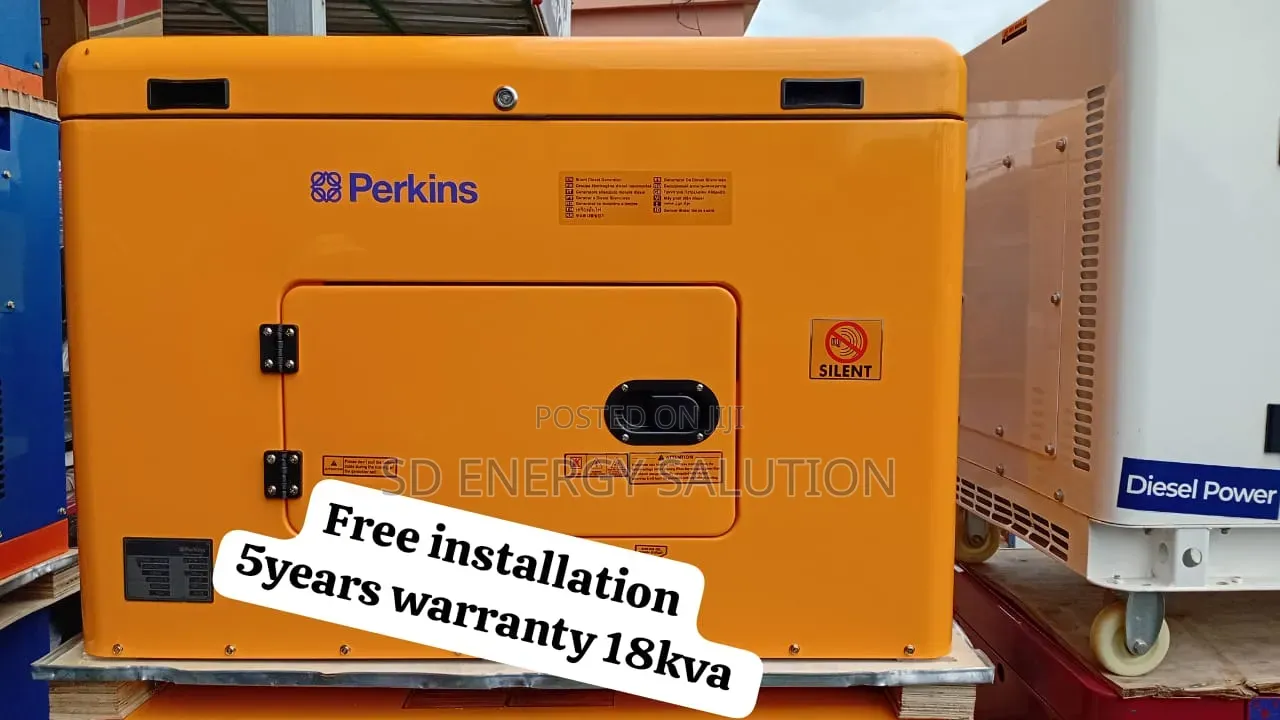 Tough Jobs Need Tough Power – Perkins 18kva Generator.