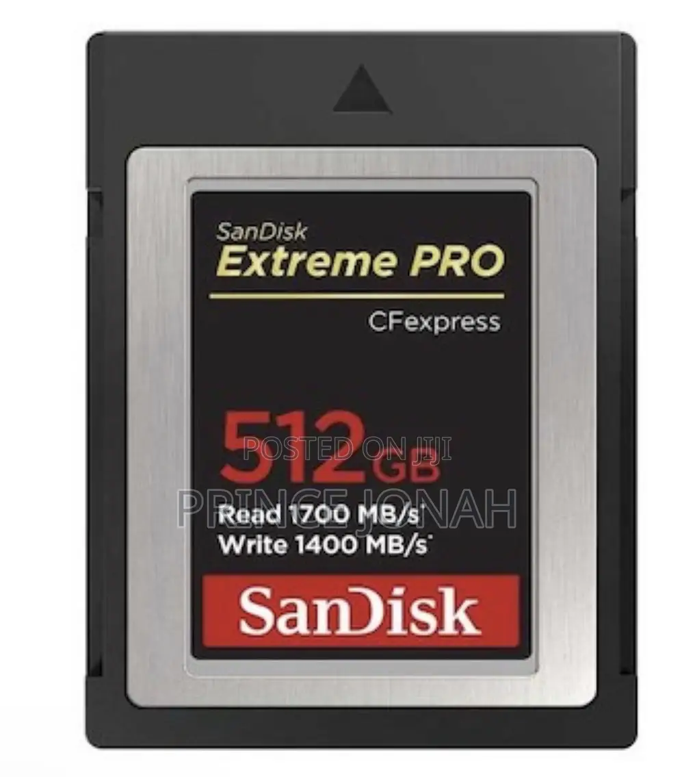 Rent/Hire Sandisk Cfexpress 512gb Extreme Pro Type B Accra Ghana