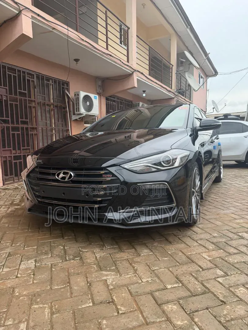 Hyundai Elantra ECO Sedan FWD (1.4L 4cyl 7A) 2017 Black
