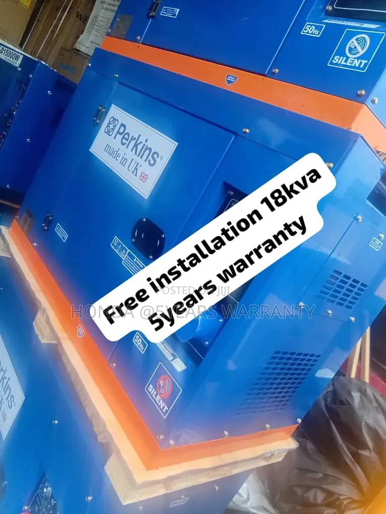 Heavy-Duty Perkins 18kva Diesel Generator – Dependable Power