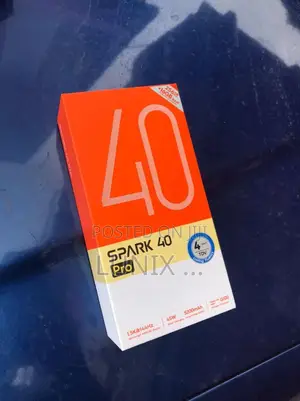 New Tecno Spark 40 Pro 256 GB Blue
