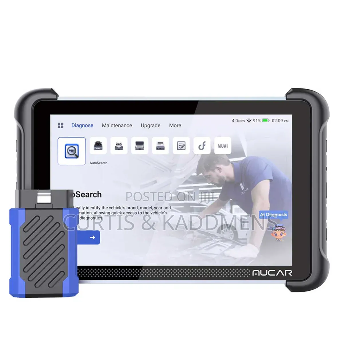 Mucar 892bt Car Diagnostic Tool Obd2 Scanner + Lifetime Free Updates