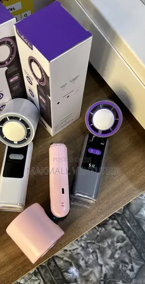 Rechargeable Ice Cooling Portable Handheld Fan