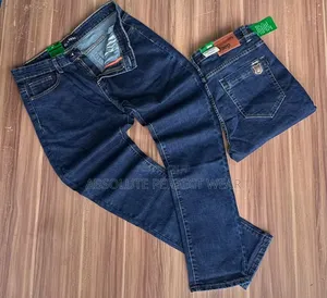 Plain Blue Jeans for Men