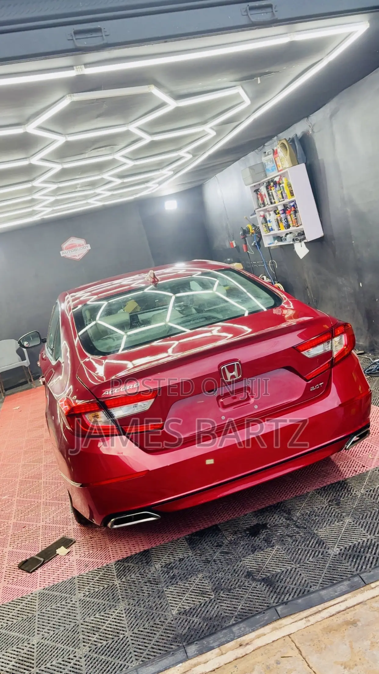 Honda Accord EX-L 2.0T 2018 Maroon