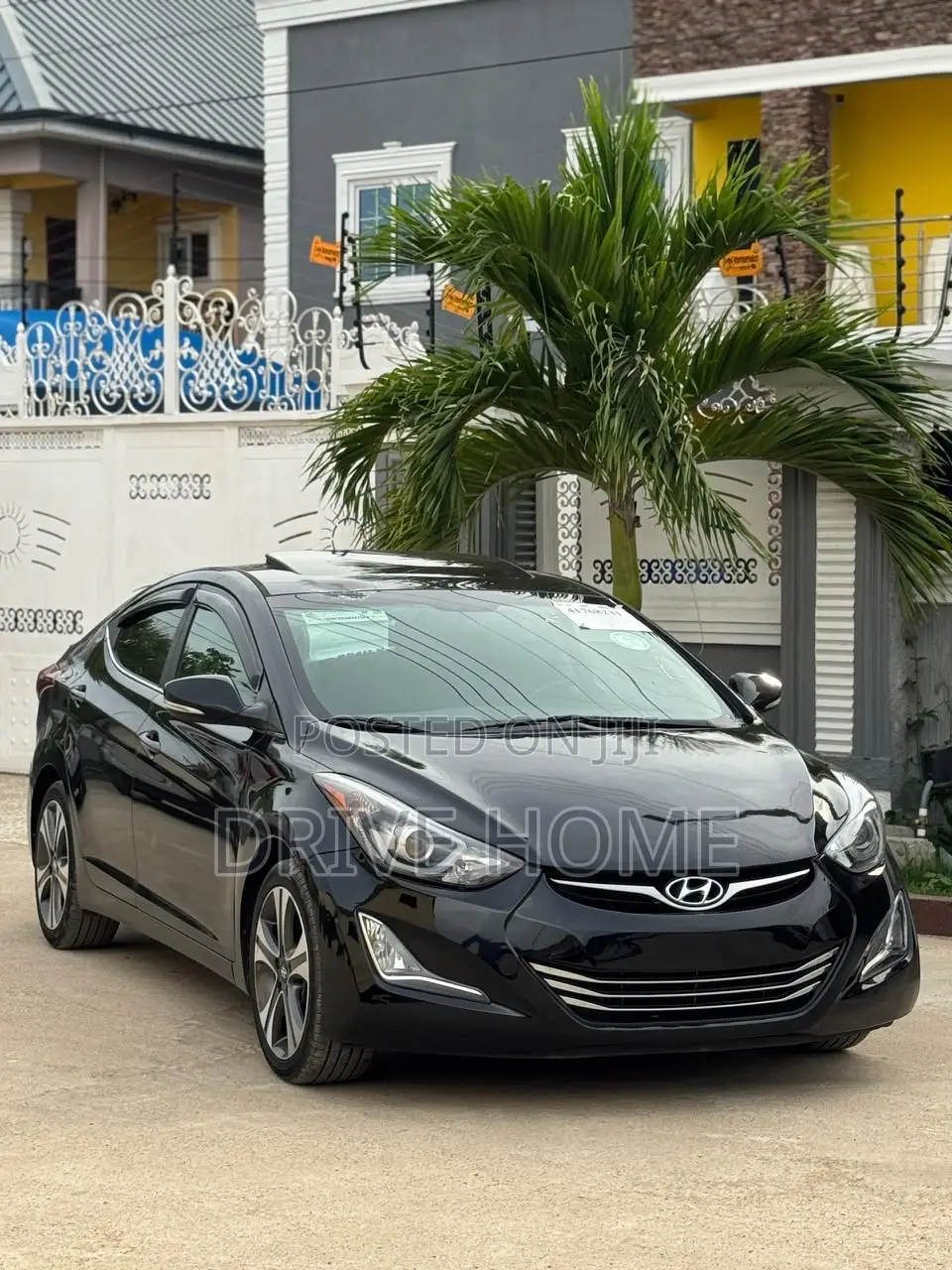 Hyundai Elantra Limited 4dr Sedan (1.8L 4cyl 6A) 2015 Black