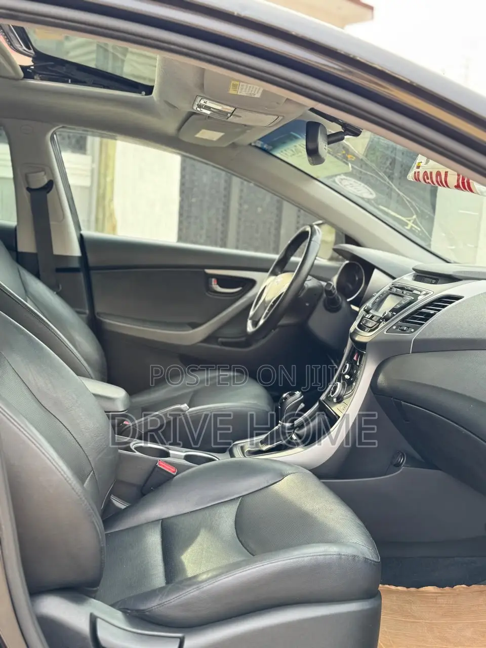 Hyundai Elantra Limited 4dr Sedan (1.8L 4cyl 6A) 2015 Black