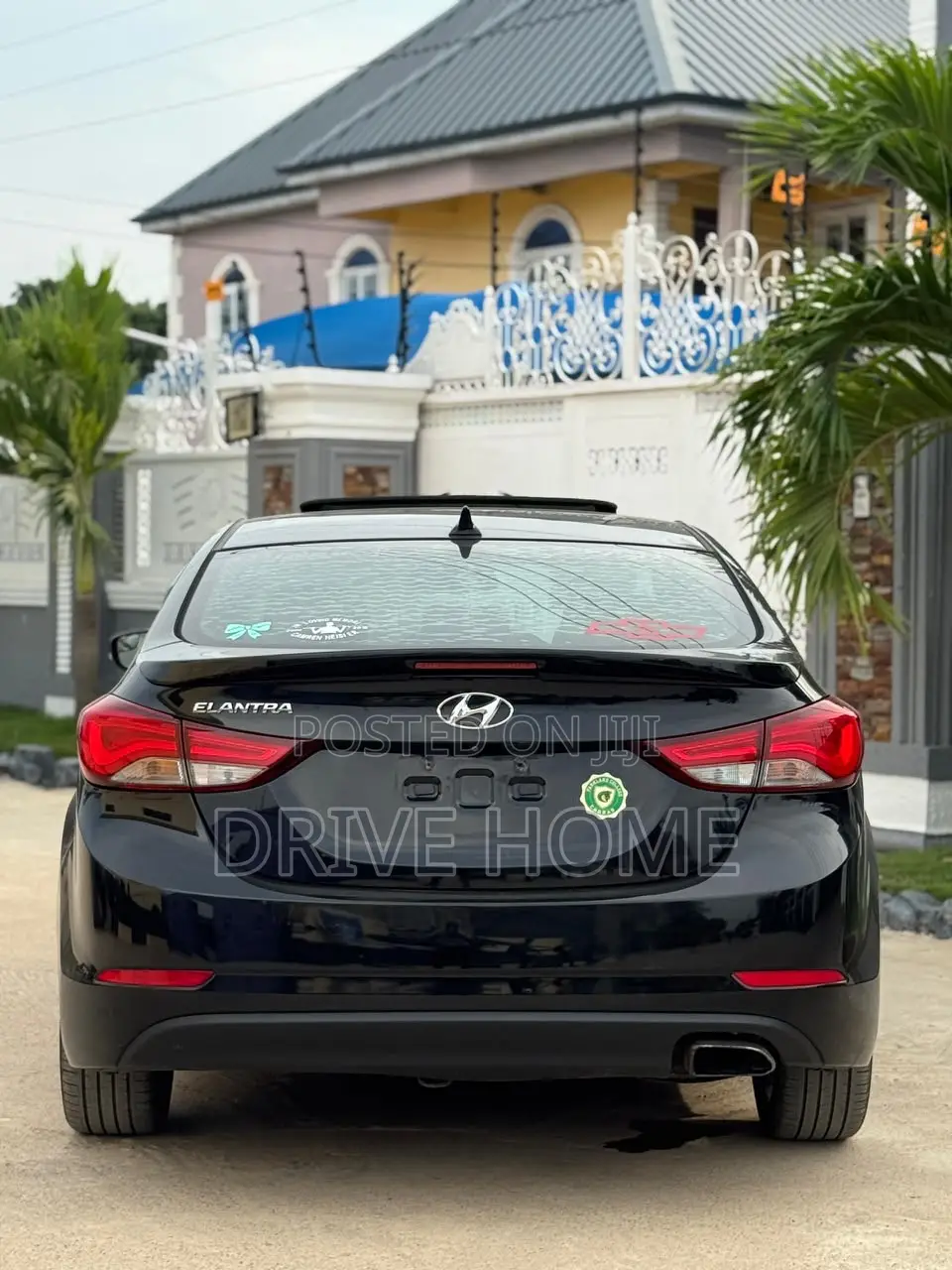 Hyundai Elantra Limited 4dr Sedan (1.8L 4cyl 6A) 2015 Black