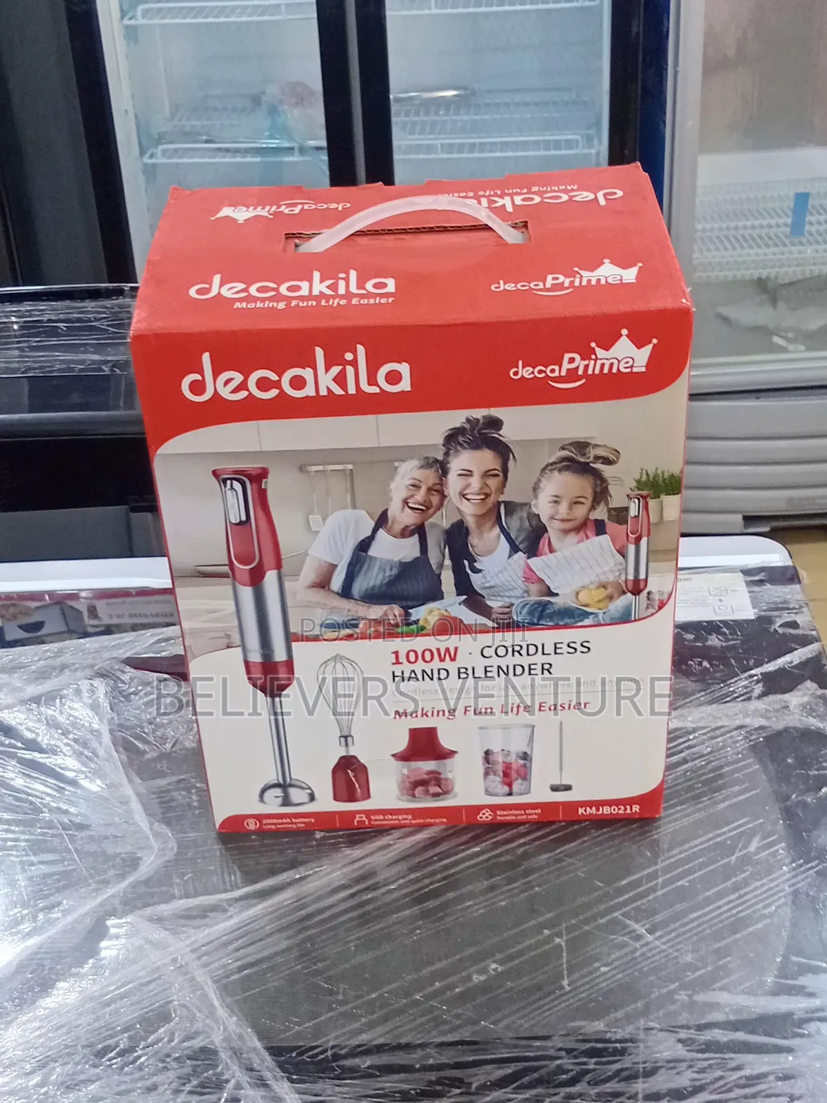  Cook Like a Pro With the Decakila Rechargeable Hand Blender
