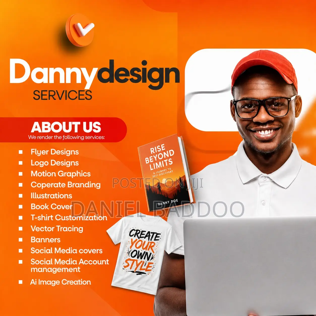 Graphic Design(Flyers,Posters,Labels,Bookcover,Logo, Pullup)
