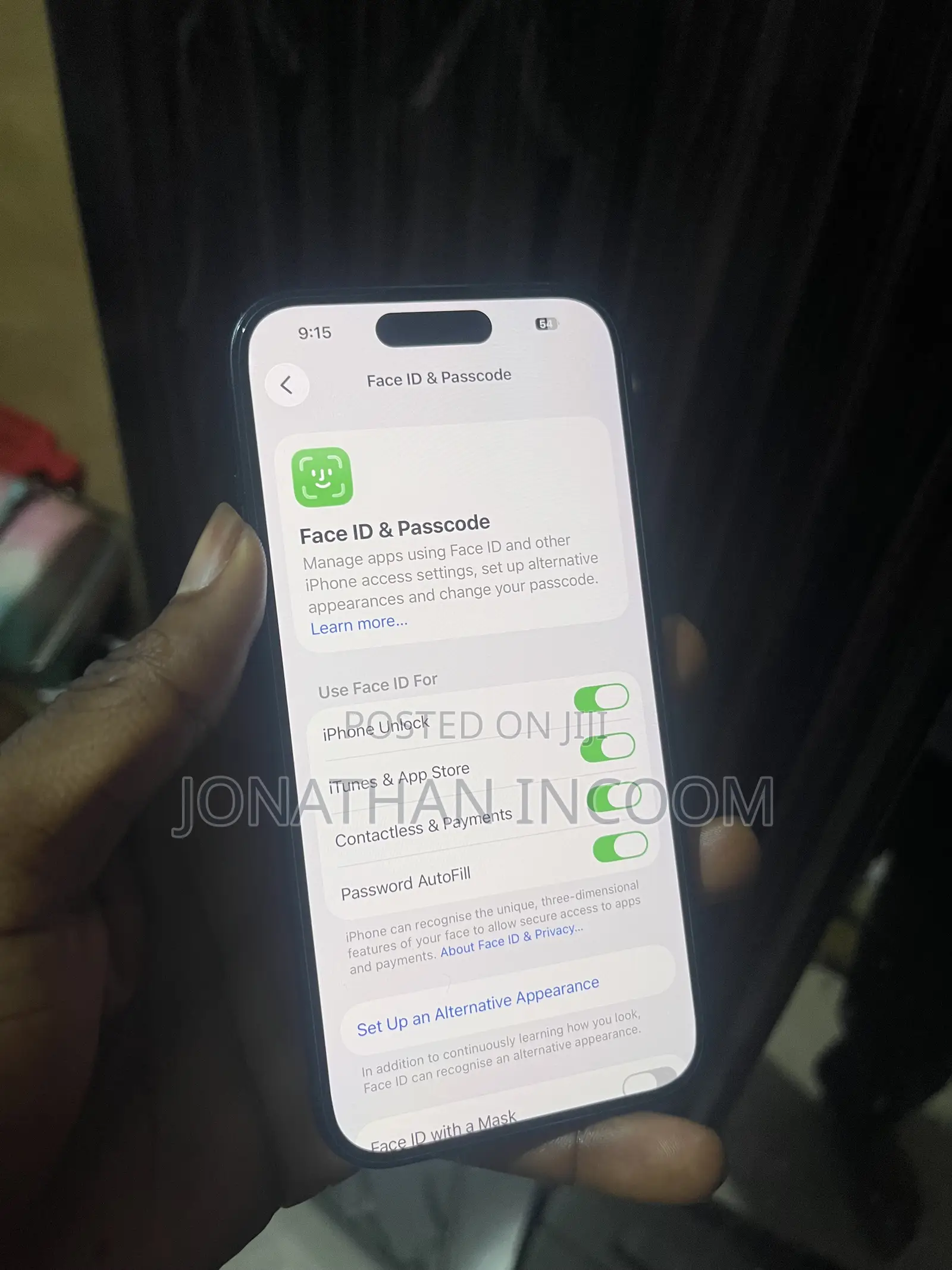New Apple iPhone 15 128 GB Black