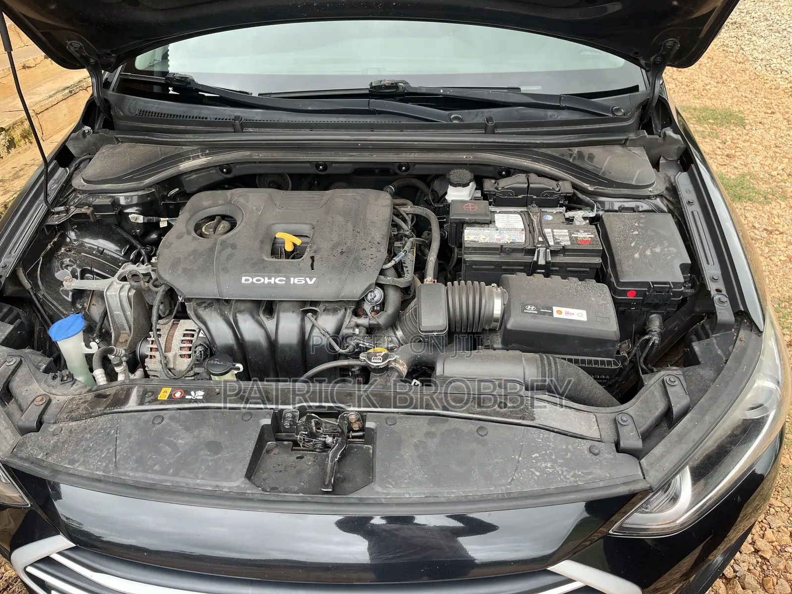 Hyundai Elantra Limited Sedan FWD (2.0L 4cyl 6A) 2017 Black