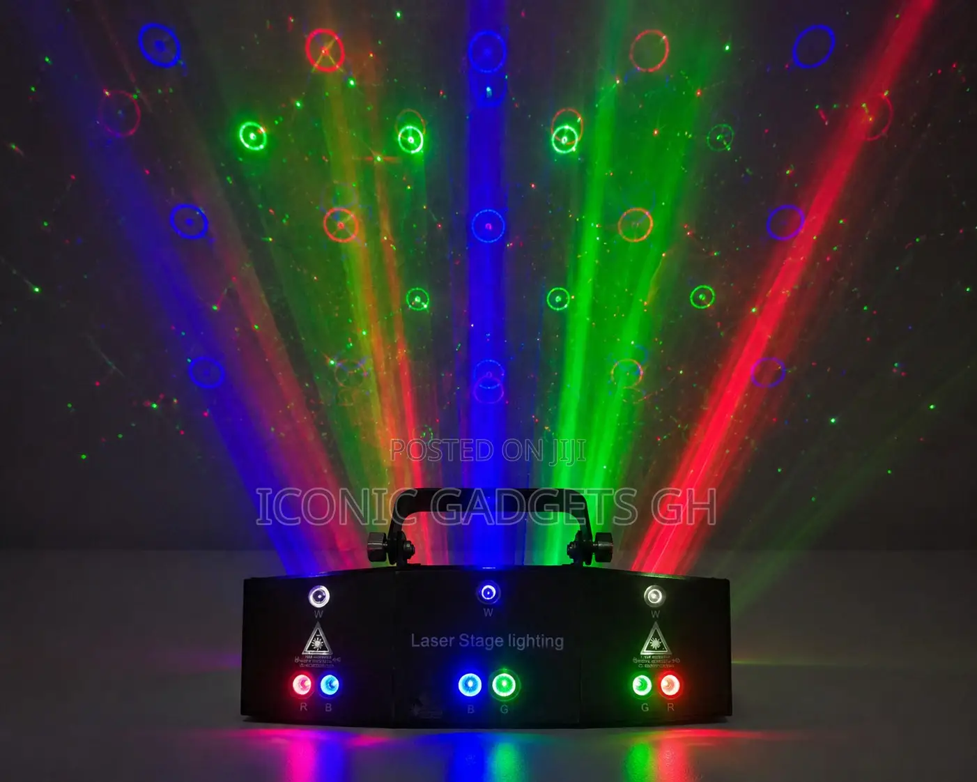 Laser Stage Lighting – Multi-Color Effects
