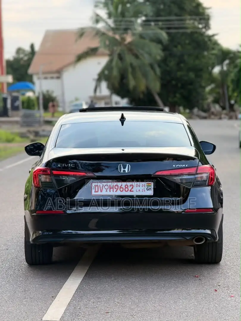 Honda Civic Sport CVT 2025 Black