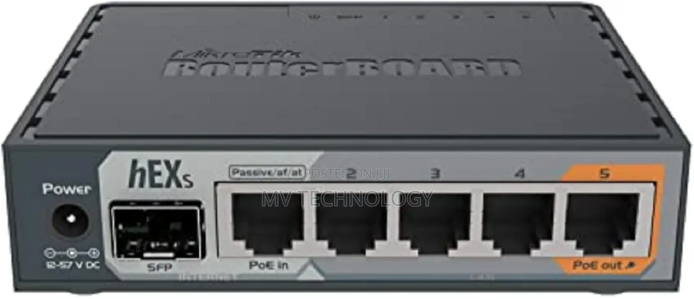 Mikrotik Hex S Gigabit Ethernet Router With Port (Rb760igs