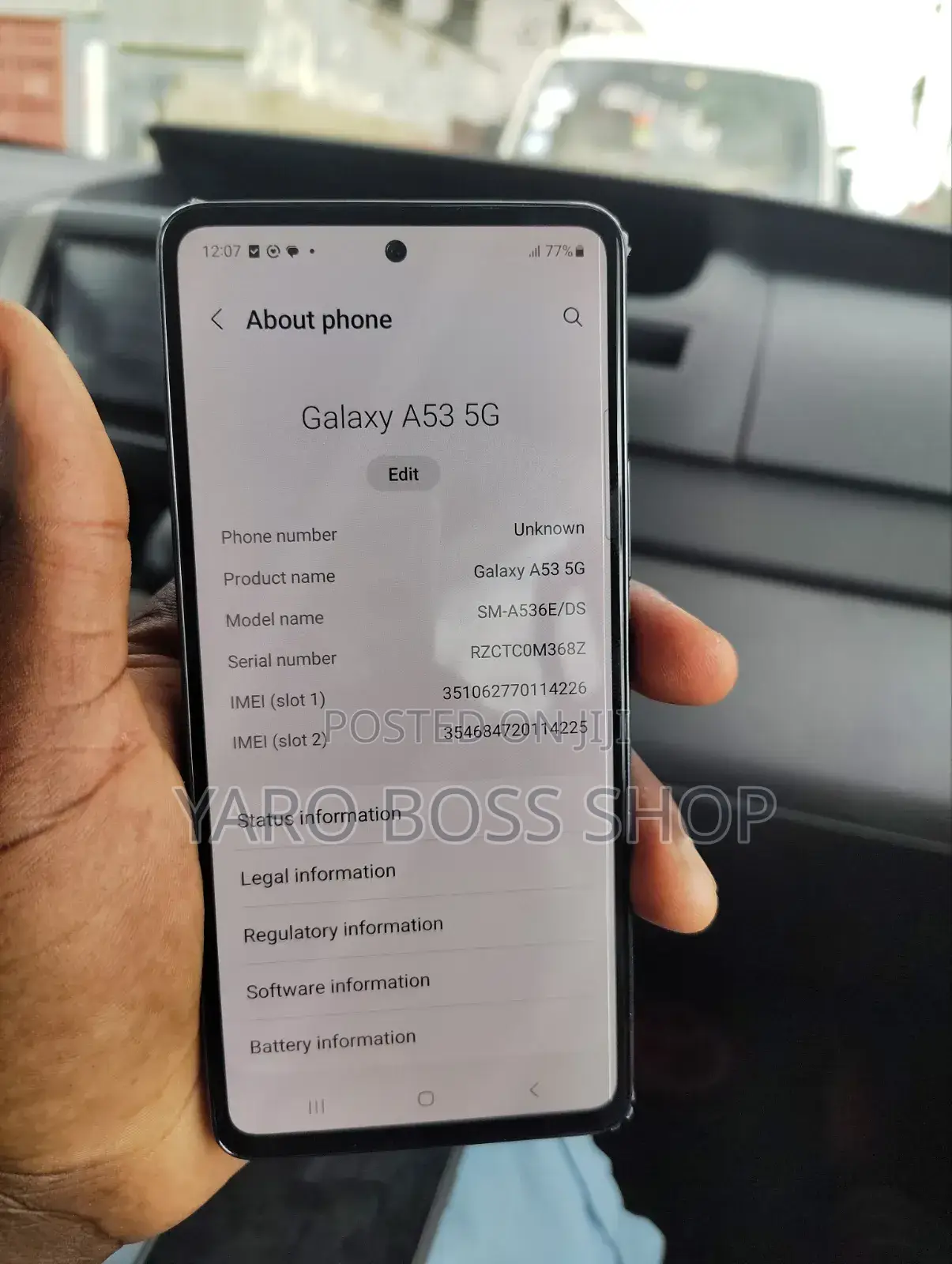 Samsung Galaxy A53 5G 128 GB Black