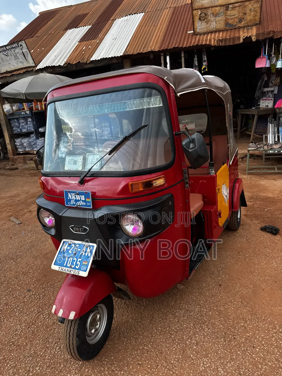 Bajaj RE 2025 Red