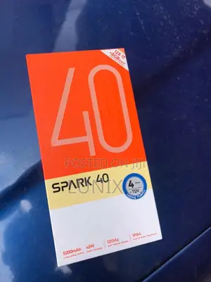 New Tecno Spark 40 128 GB Black