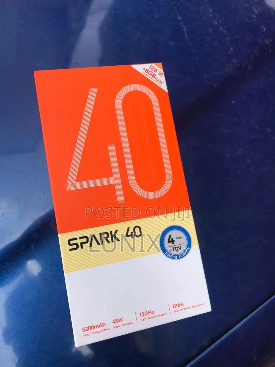 New Tecno Spark 40 128 GB Black