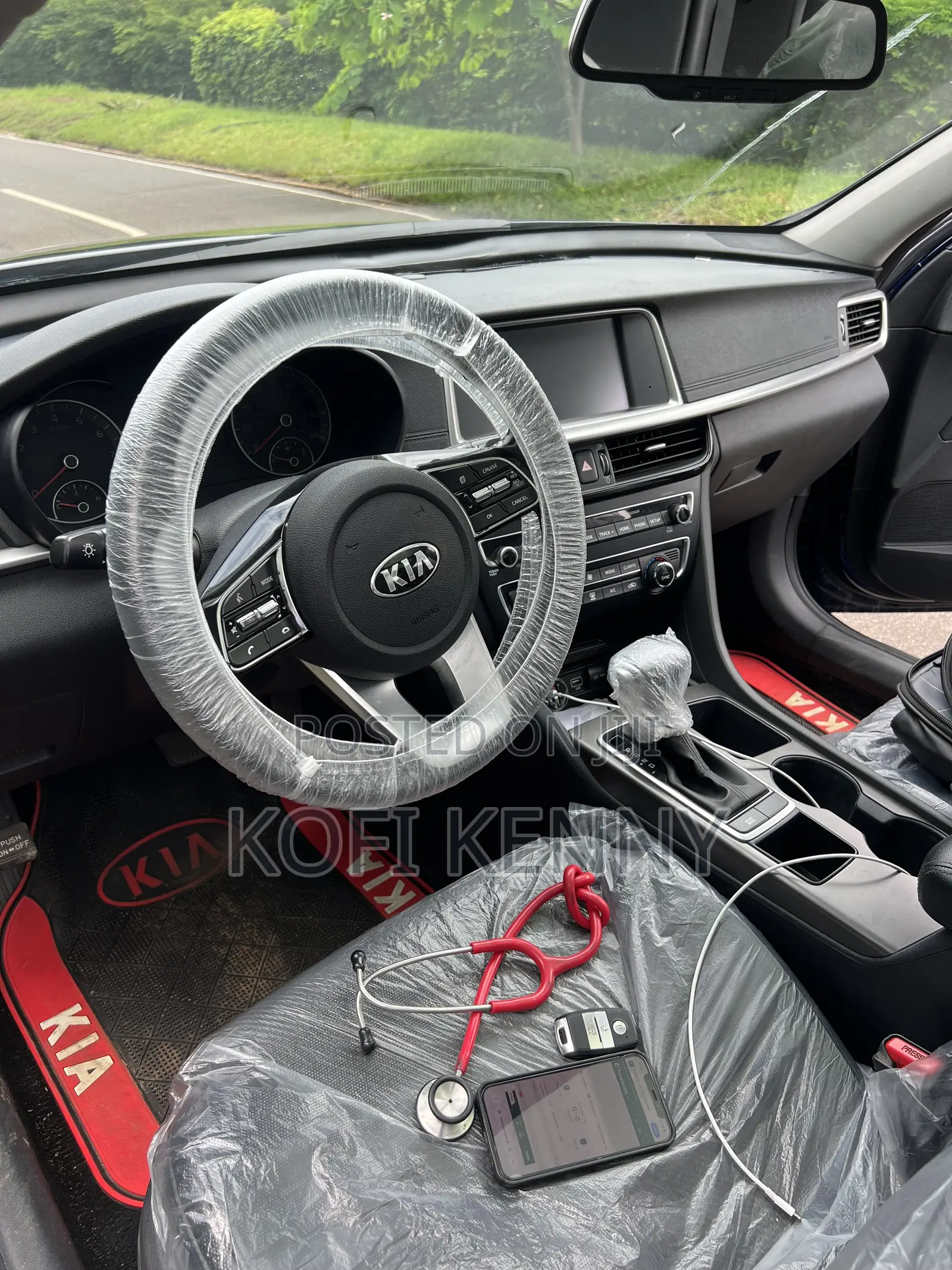 Kia Optima S 2019 Blue