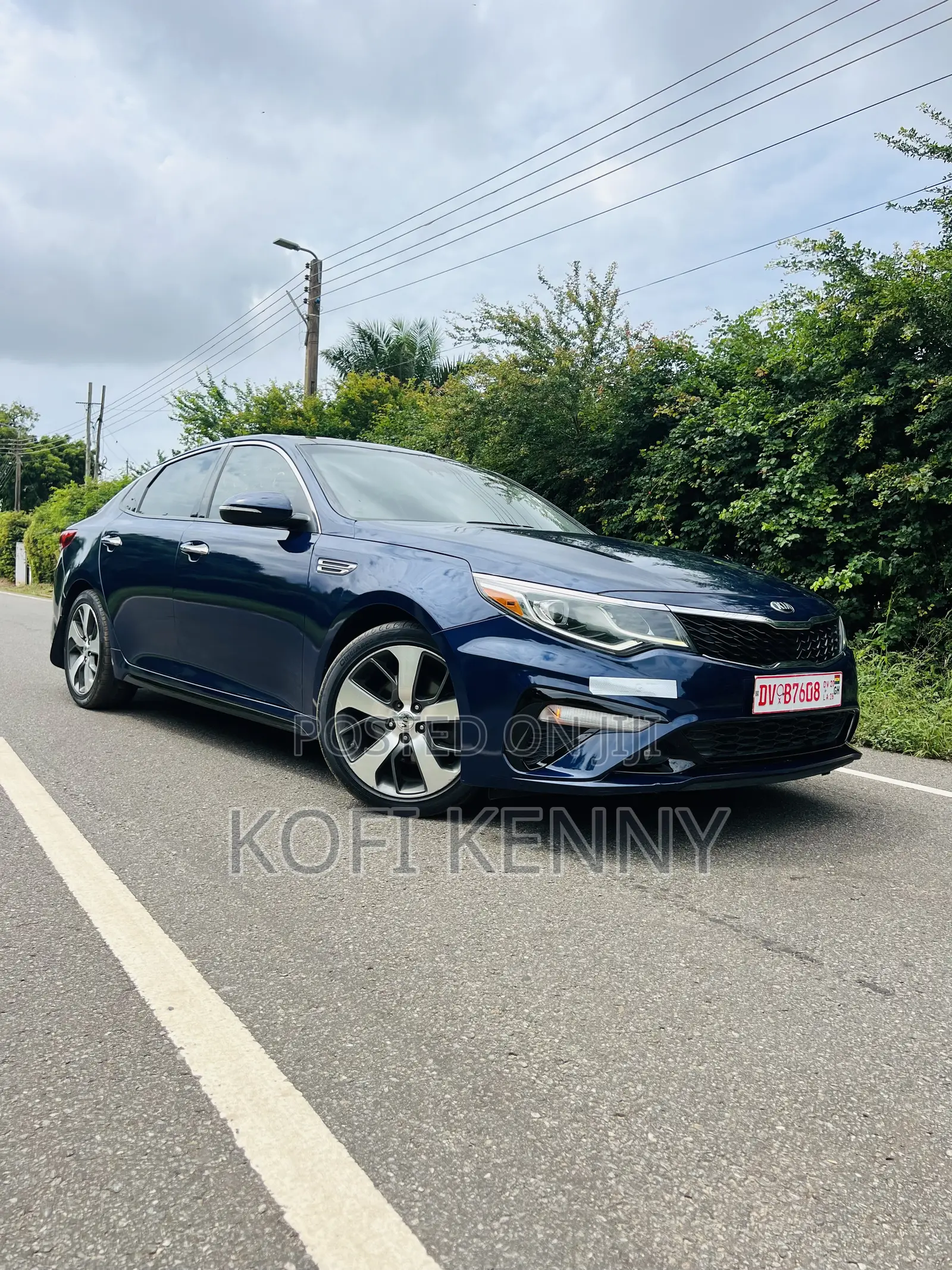 Kia Optima S 2019 Blue