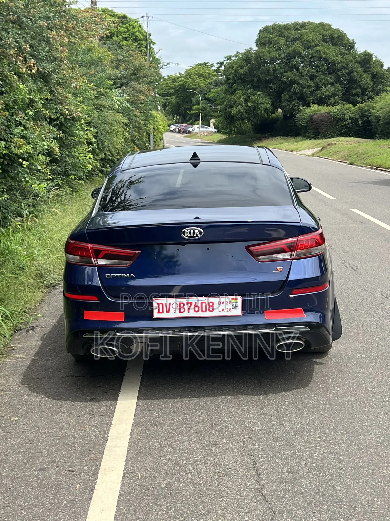 Kia Optima S 2019 Blue