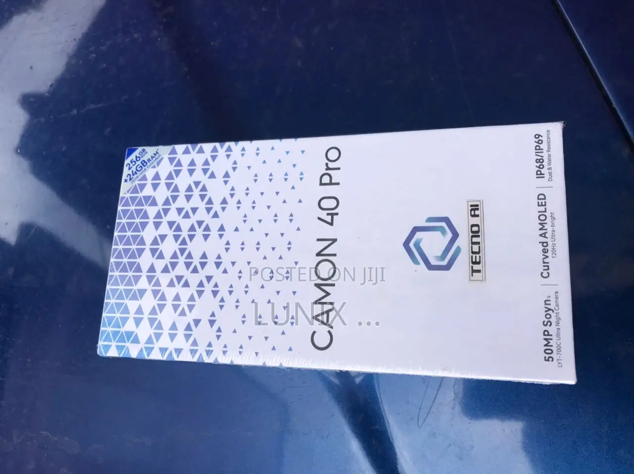 New Tecno Camon 40 Pro 5G 256 GB Blue