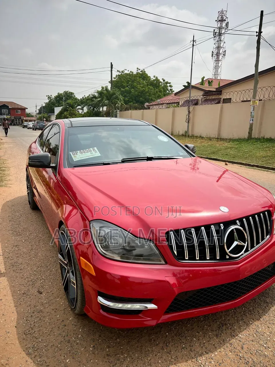 Mercedes-Benz C250 2014 Red