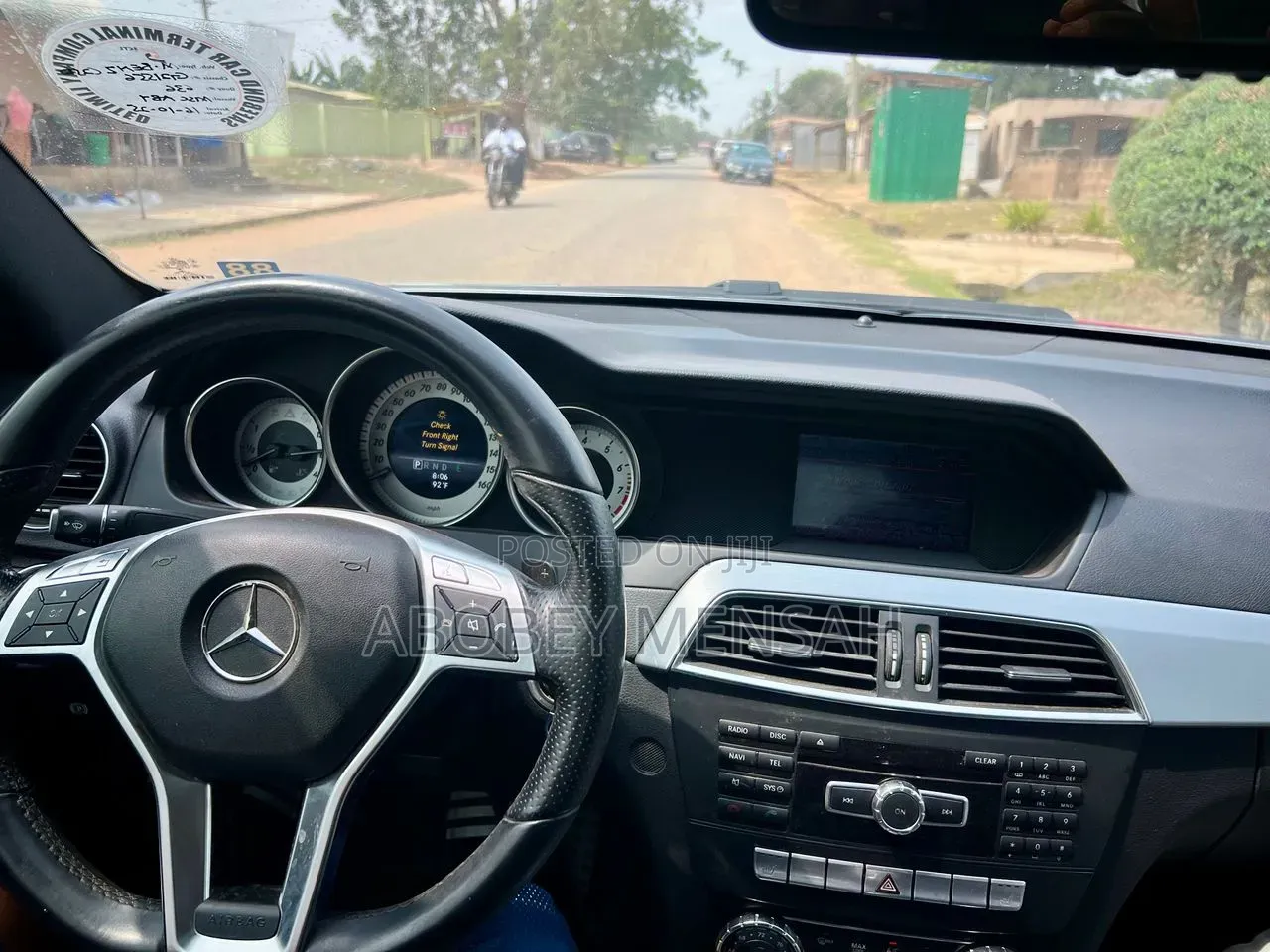 Mercedes-Benz C250 2014 Red