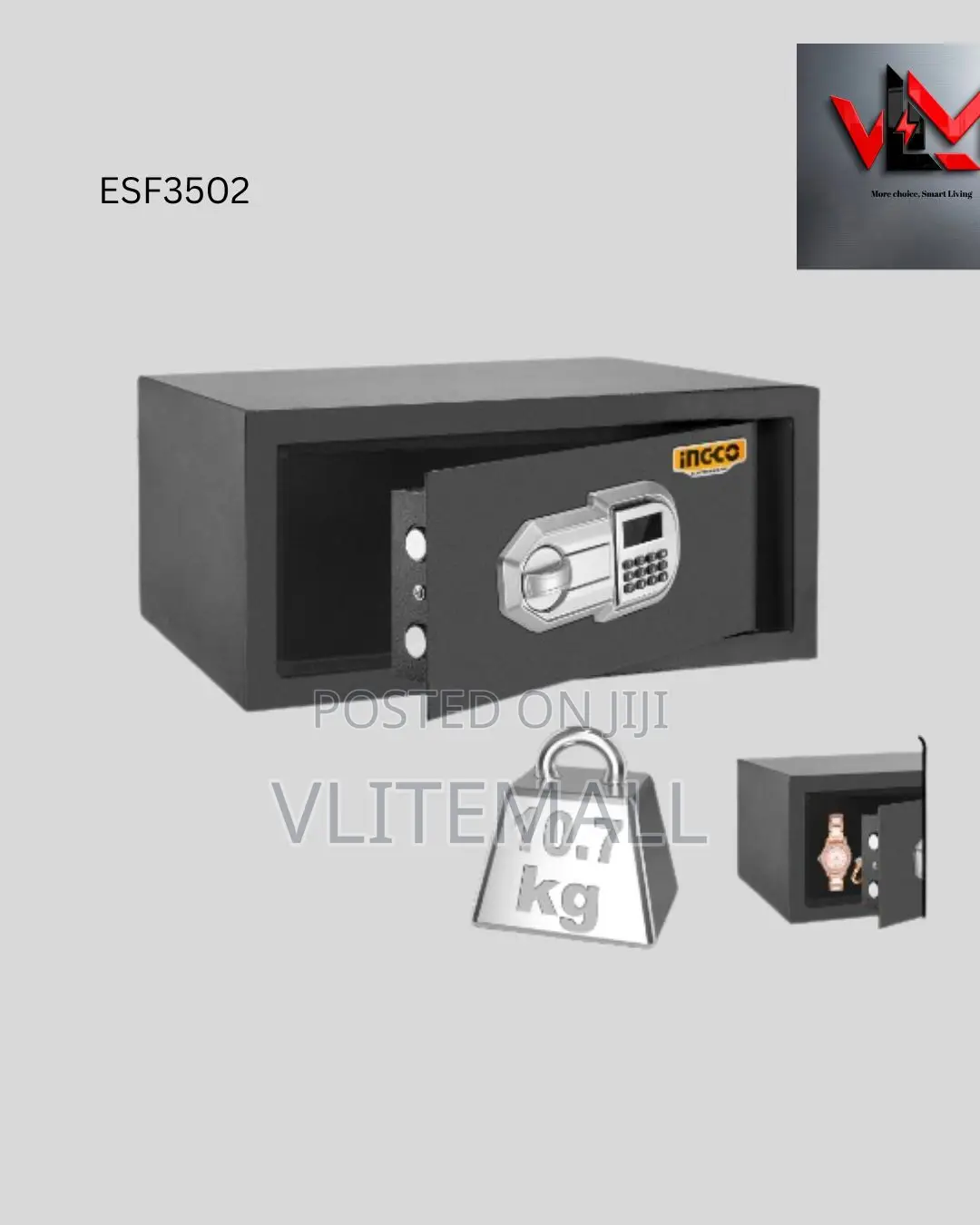 Ingco Electronic Safe 27l