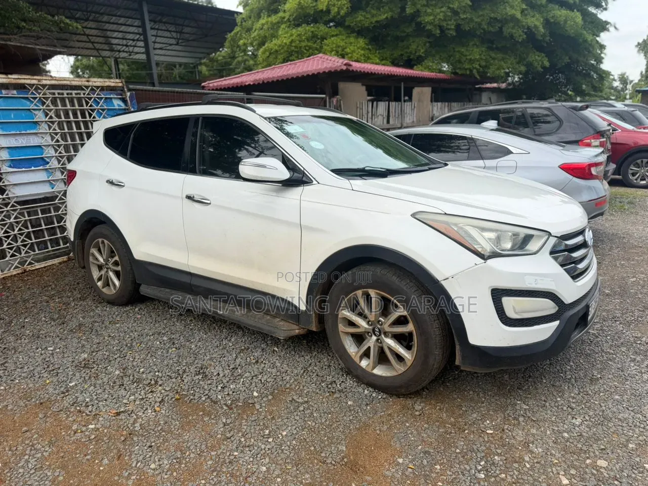 Hyundai Santa Fe 2014 White