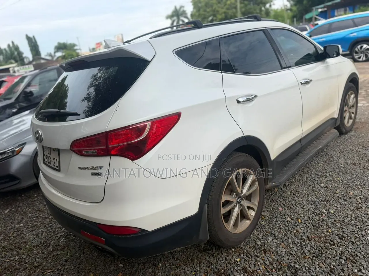 Hyundai Santa Fe 2014 White