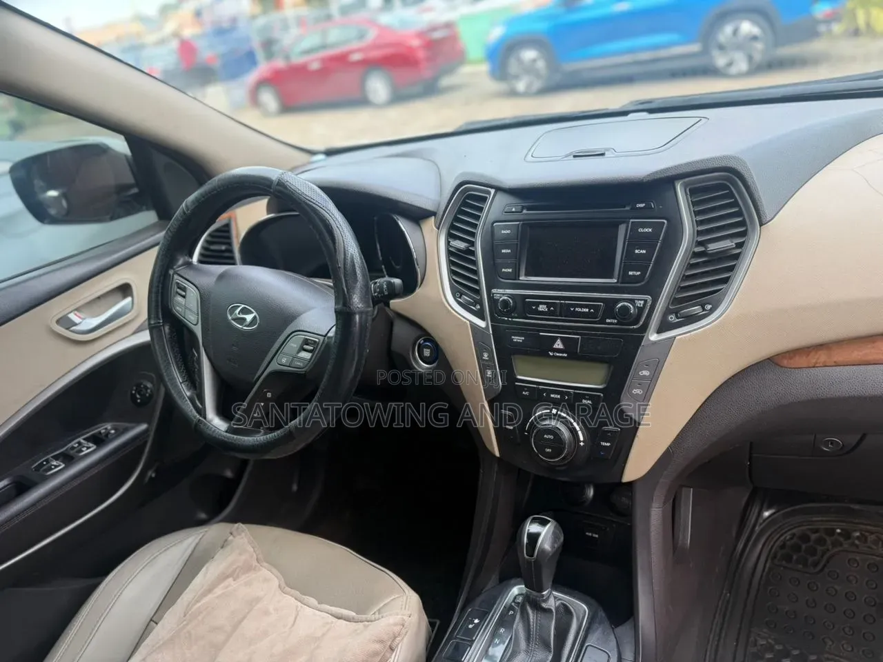 Hyundai Santa Fe 2014 White