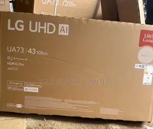 Experience True Clarity on Lg 43" HDR Smart Tv With Ai Upscaling