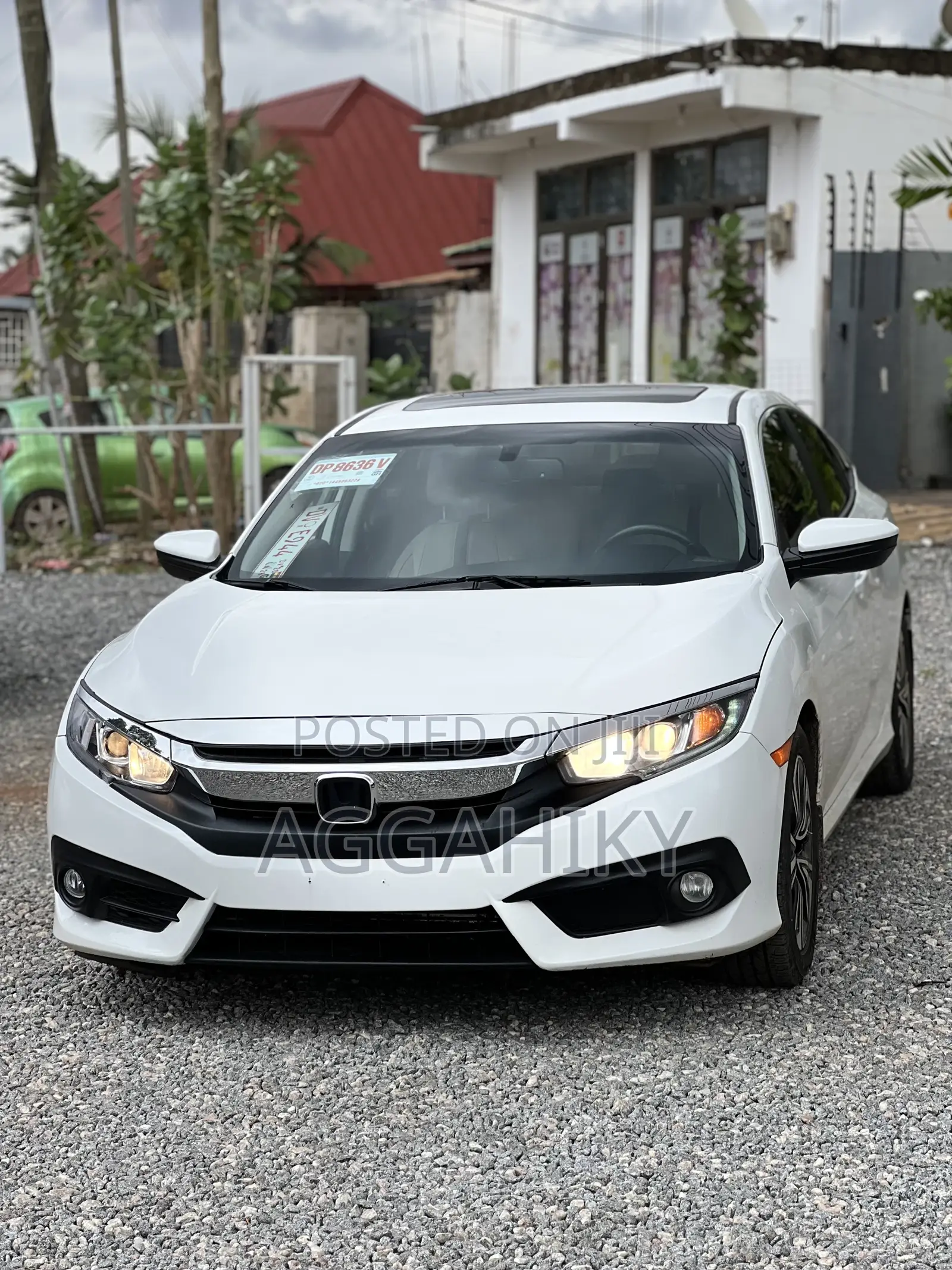 Honda Civic EX-L 4dr Sedan (1.5L 4cyl) 2016 White